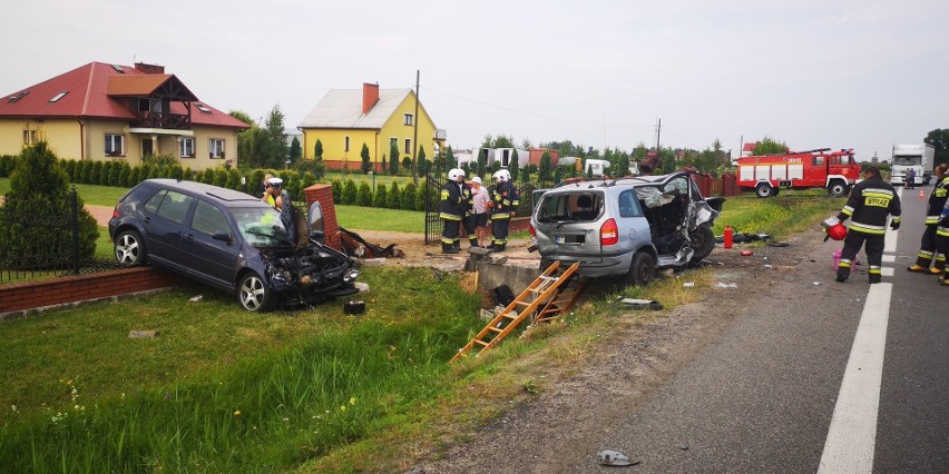 Wypadek w Trześni