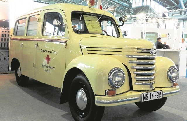 Sanitarka Framo z miasteczka Schleiz została wyprodukowana w 1956 roku. Pod maską silnik Ify F-9, zaprojektowany jeszcze przed wojną przez DKW
