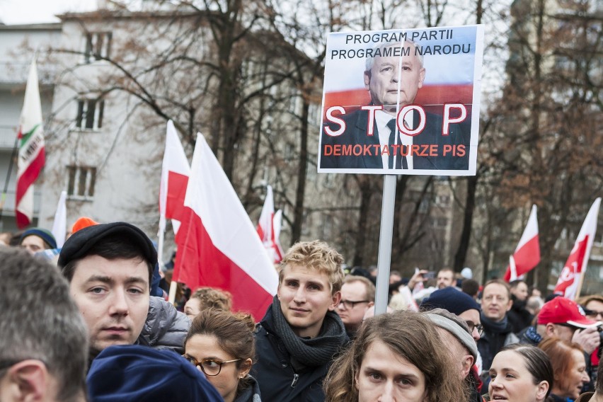 Marsz KOD w Warszawie
