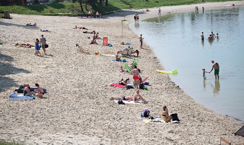 Wróciła dobra pogoda, do Kryspinowa zjechali znów plażowicze