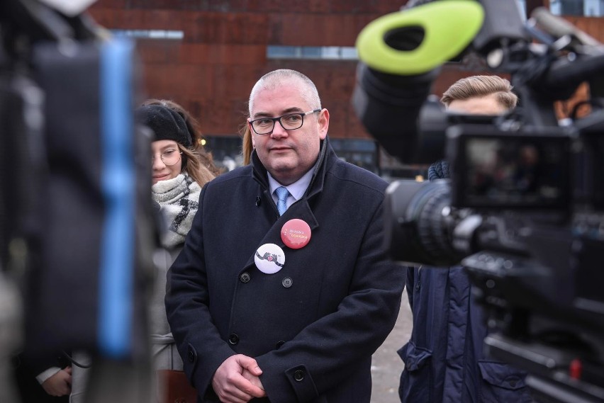 05.02.2019 Gdańsk. Na placu Solidarności odbyła się...