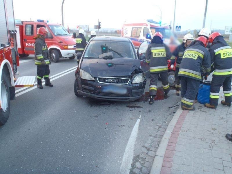 DK 87. Znów wypadek na obodnicy Starego Sącza [ZDJĘCIA]