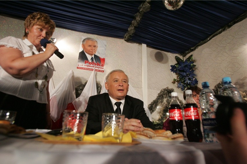 Jarosław Kaczyński w Sosnowcu 1 lipca 2010 określił Edwarda...