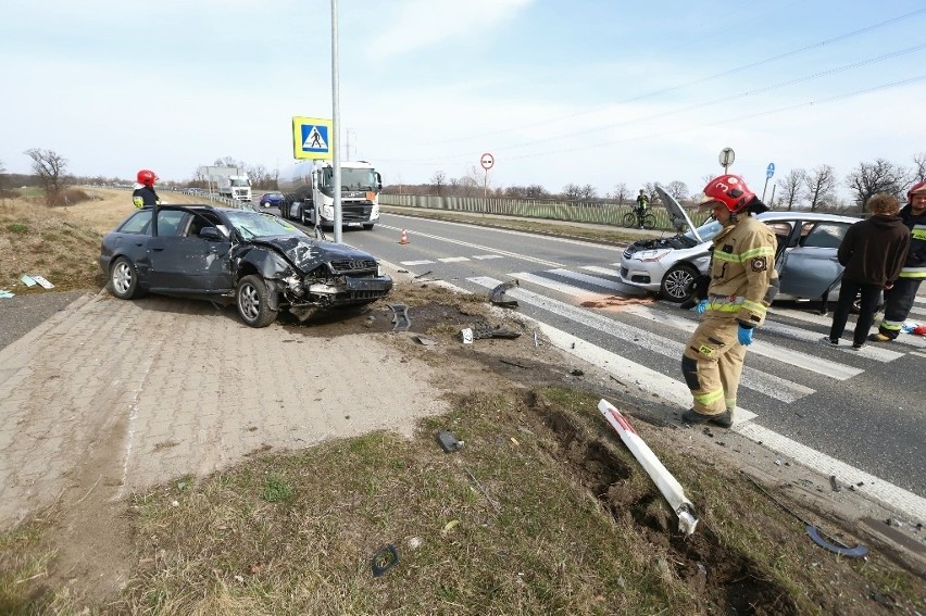 Wypadek na Wschodniej Obwodnicy Wrocławia 19.03.2023