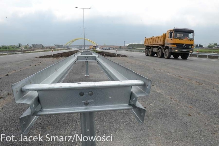 Autostrada A1 do Łodzi przed otwarciem