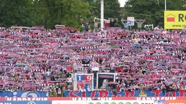 Górnik Zabrze 1:0 Sandecja Nowy Sącz (trybuny)