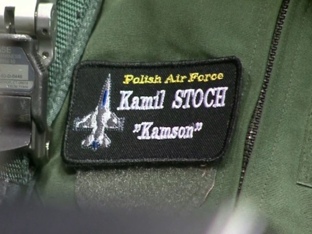 Kamil Stoch przeleciał się wielozadaniowym samolotem F16