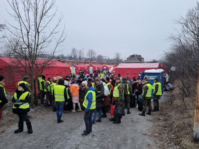 Obywatele Ukrainy w Olkuszu (archiwum, zdjęcie poglądowe)