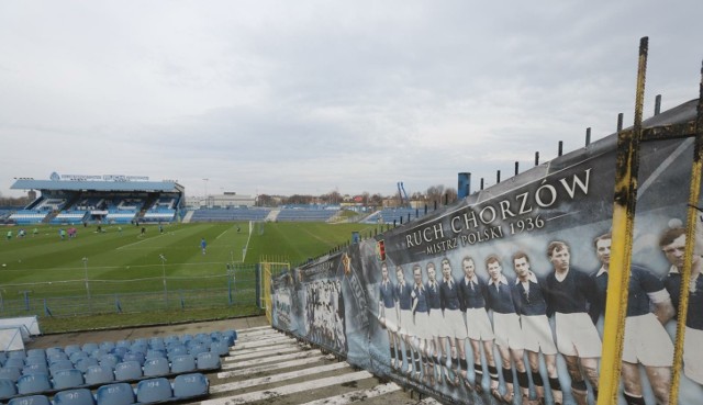Stadion Ruchu Chorzów przy Cichej.