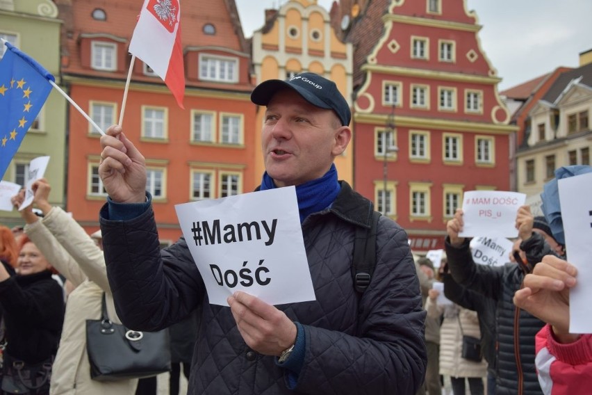 Protest "Mamy Dość we Wrocławiu"