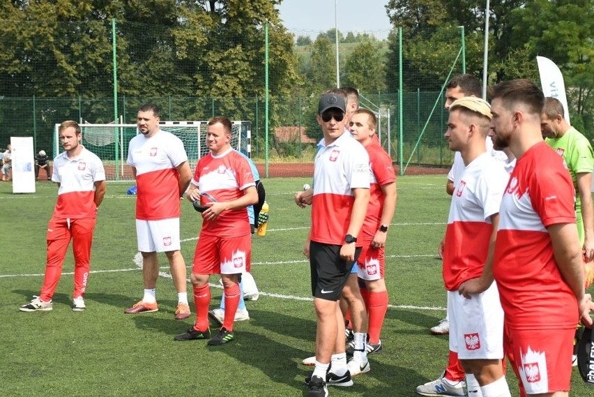 W Racławicach trenuje reprezentacja Polski w blind futbolu