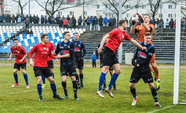 Mecz Chemik Moderator - Zawisza Bydgoszcz był jednym z nielicznych jakie udało się rozegrać w rundzie wiosennej.