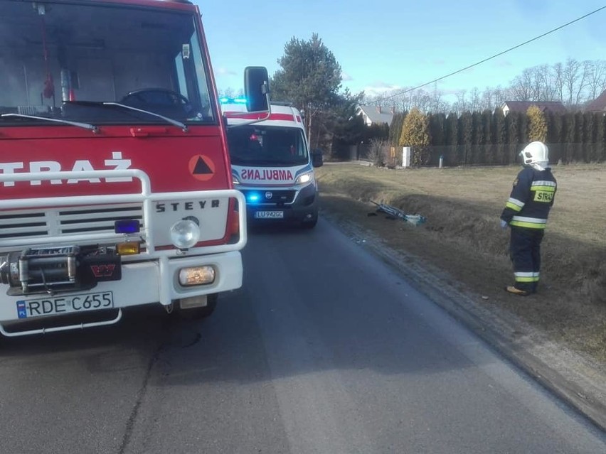 Do wypadku doszło w środę po godz.13, na granicy Dobrkowa i...