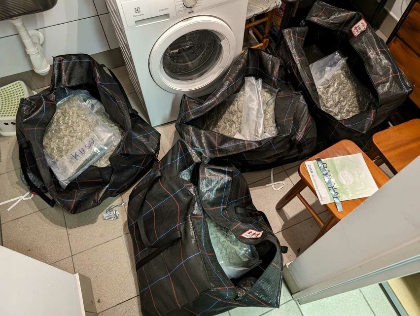 Policjanci z Warszawy przechwycili 130 kg narkotyków, warte...