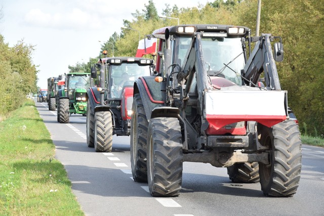 Protest rolników w Ostrołęce, 7.10.2020