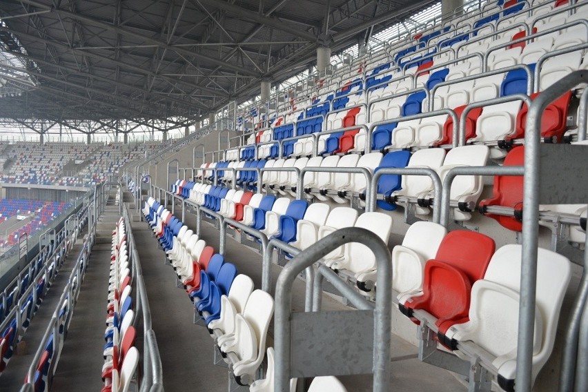 Zwiedziliśmy nowy stadion Górnika Zabrze przed otwarciem [ZDJĘCIA]