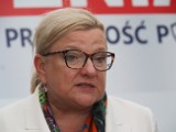 Europosłanka Beata Kempa przyjechała do Zgierza, żeby wesprzeć posła Tadeusza Woźniaka w drodze do sejmowej ławy WIDEO