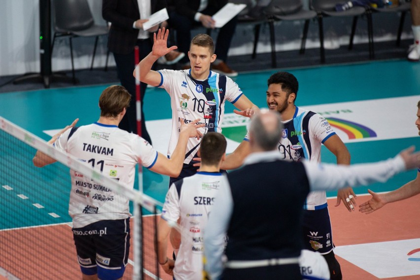 Mecz Ślepsk Malow Suwałki - ZAKSA Kędzierzyn Koźle