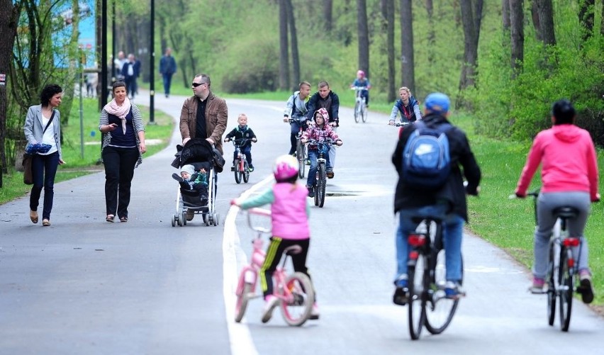 Myślęcinek w świąteczny weekend pełen spacerowiczów