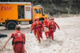Uratowany topiący się mężczyzna na plaży w Sztutowie!