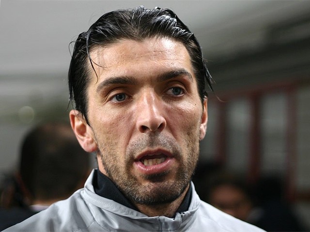 Gianluigi Buffon - pierwszy bramkarz reprezentacji Włoch.