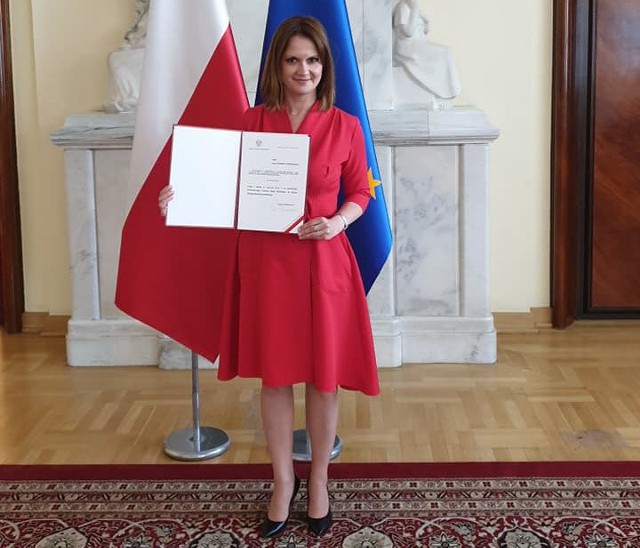 Anna Schmidt-Rodziewicz, nowy pełnomocnik premiera do spraw dialogu międzynarodowego, sekretarz stanu w Kancelarii Prezesa Rady Ministrów.