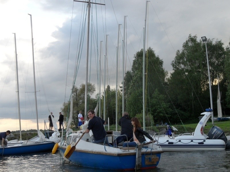 Jachtklub PTTK Pszczyna otworzył sezon żeglarski na Jeziorze Goczałkowickim [ZDJĘCIA]