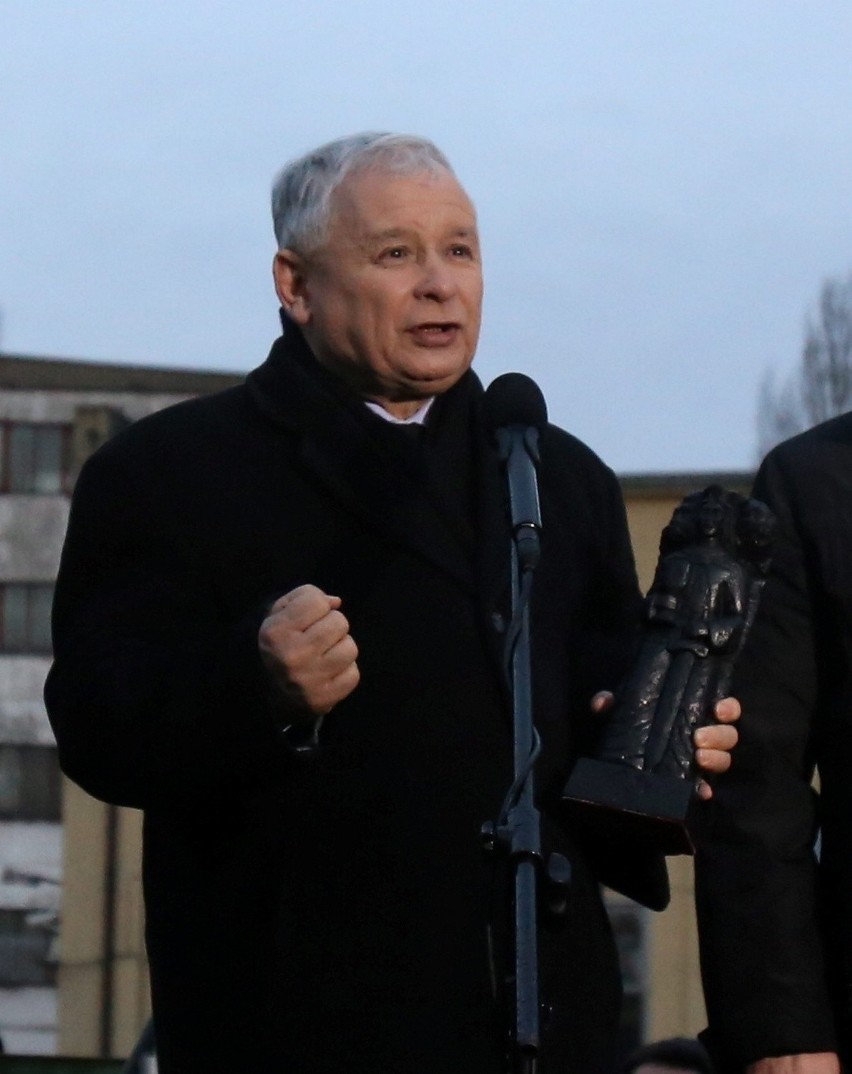 Jarosław Kaczyński w Rudzie Śląskiej