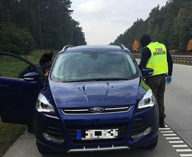 Odzyskany ford kuga wart jest ok. 80 tys. złotych.