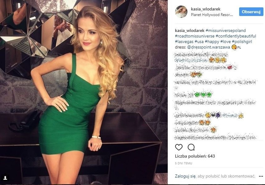 Katarzyna Włodarek reprezentowała Miss Universe 2017