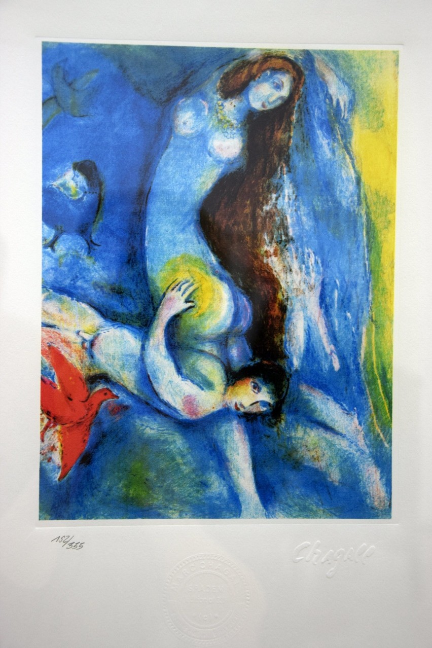 - W Żninie pokażemy 43 litografie Marca Chagalla - mówi...