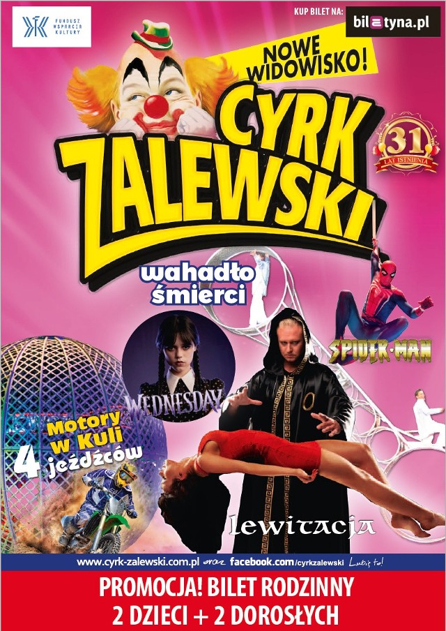 Cyrk Zalewski w Słupsku już 20 maja.