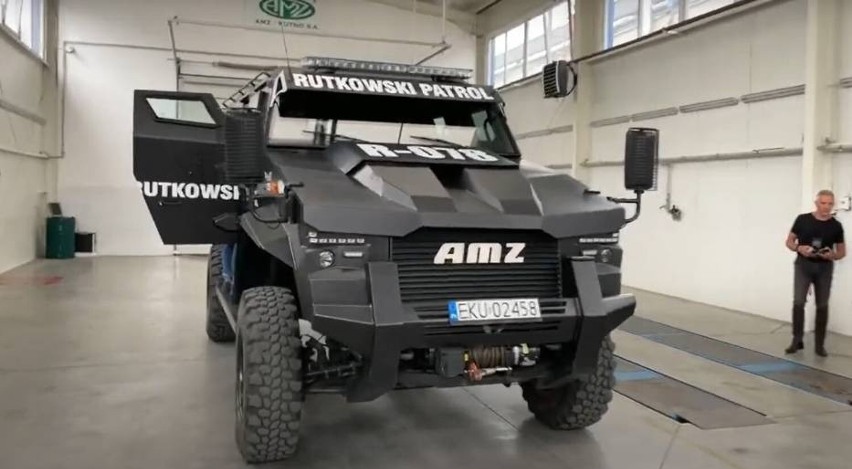 Rutkowski kupił nowe auto! To samochód wojskowy TUR.