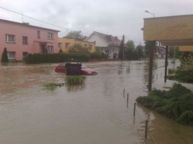 Powódź 2010. Koźle.