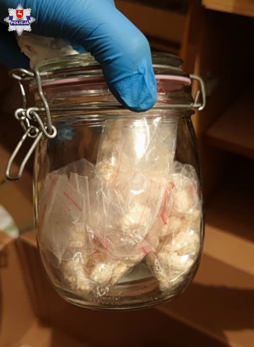 W piwnicy na lubelskich Czubach znaleziono dużą ilości narkotyków. 24-latek zatrzymany