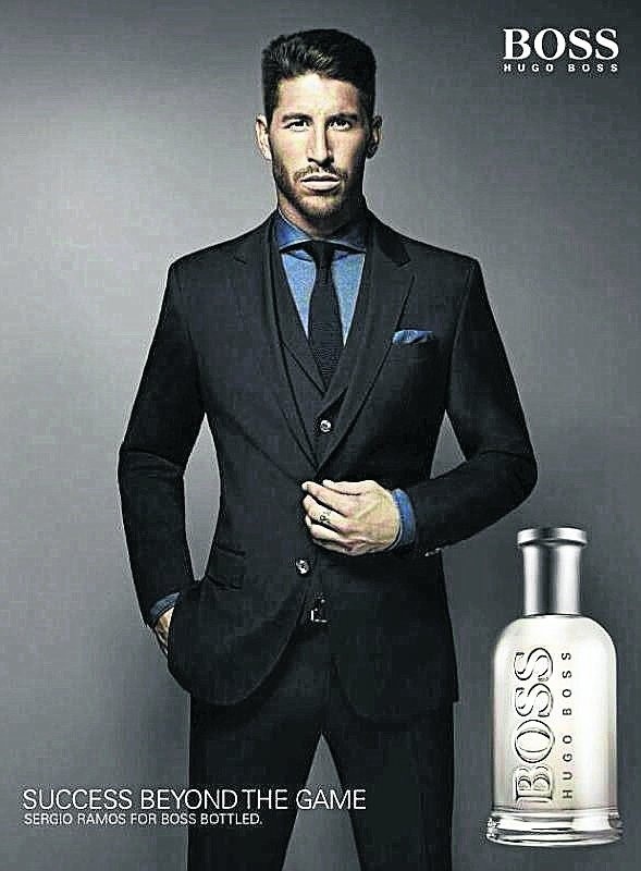 Sergio Ramos, prawdziwy boss. Tu reklamuje perfumy