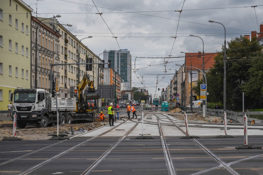 Poznań: Kary za przebudowę Dąbrowskiego