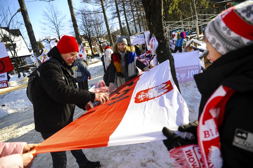 Kibice opanowali Zakopane