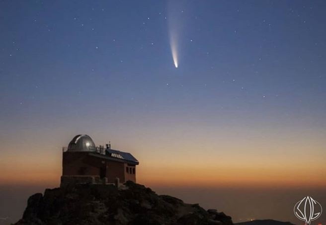 Kometa neowise jest widoczna gołym okiem także nad Polską...