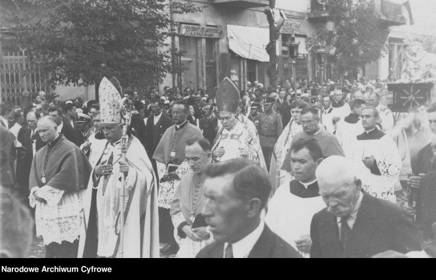 Fragment procesji w Chełmie, 1934 r.
