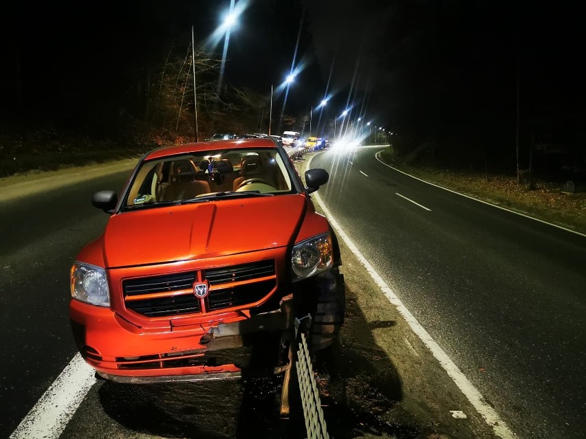 Wypadek na ul. Gdańskiej w Koszalinie ZDJĘCIA