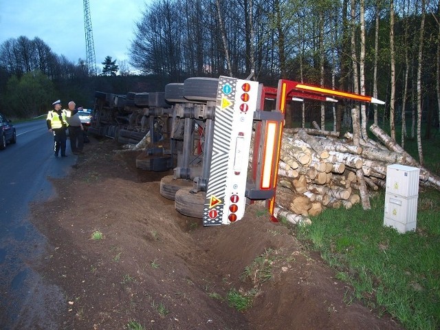 Do wypadku doszło w Przegoni na drodze wojewódzkiej nr 163.
