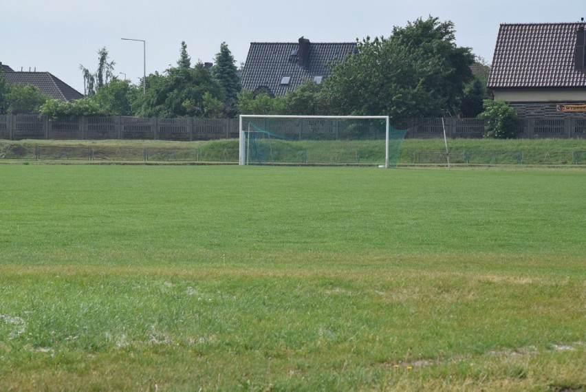 Stadion miejski OKS-u Olesno.