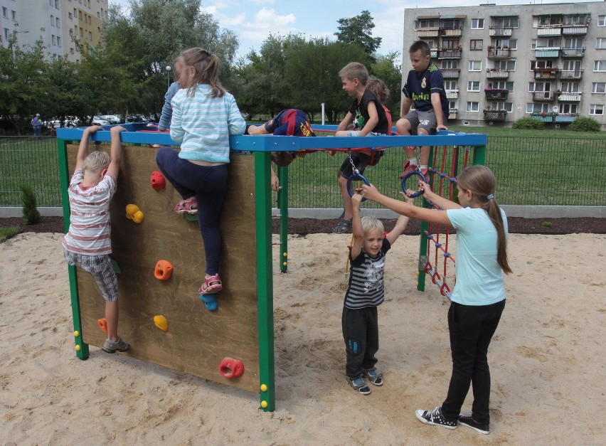 Nowy plac zabaw przy ulicy Górniczej w Radomiu