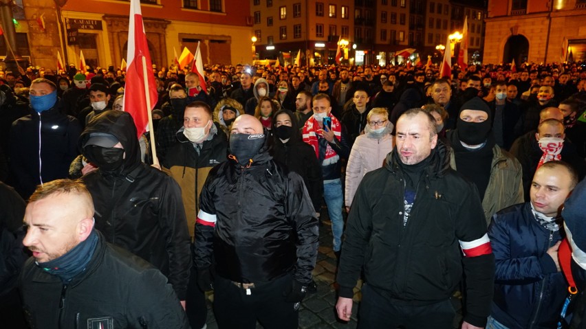 Marsz środowisk narodowych we Wrocławiu