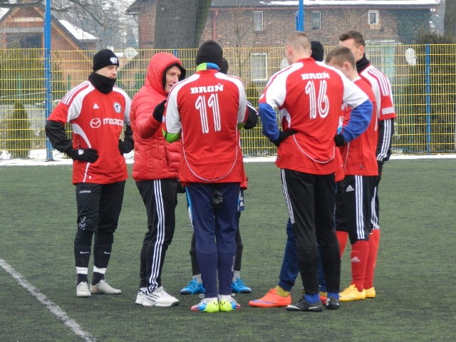 Sparing: GKS Tychy - Broń Radom 2:2