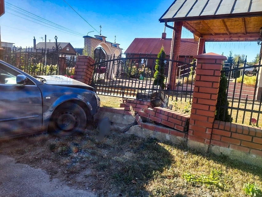 Nie tylko kierowca nie był "sprawny" do prowadzenia...