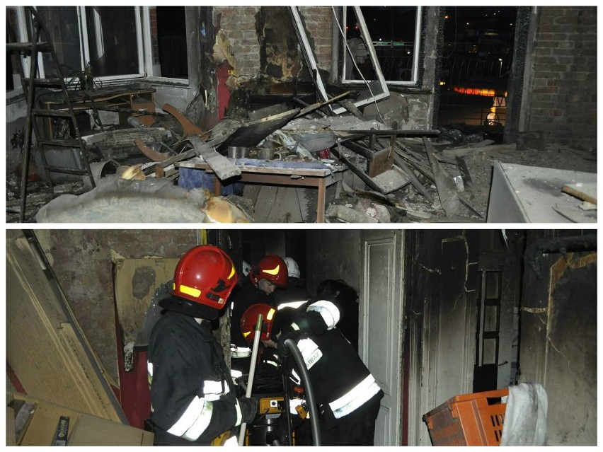 Pożar w Grudziądzu! 8 osób trafiło do szpitala, przechodnie pomagali w ewakuacji małej dziewczynki [zdjęcia]