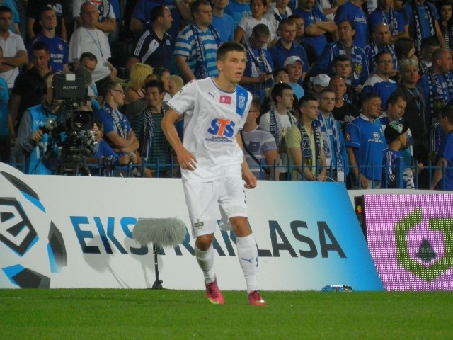 Mateusz Możdżeń, piłkarz Lecha Poznań