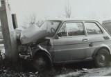 Drogowe Podlasie z lat 80'. Archiwalne wypadki i zdjęcia cudów techniki